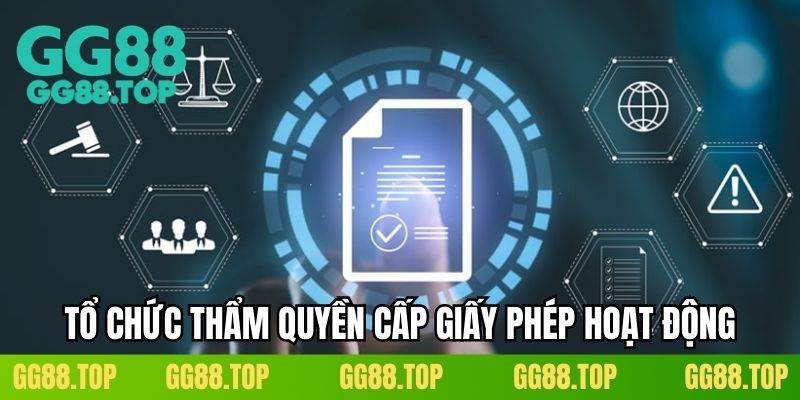 Tổ chức thẩm quyền cấp giấy phép hoạt động